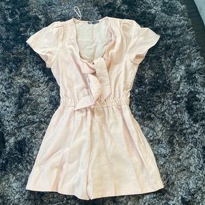 Pale pink Zara romper